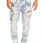 Spodnie Jeans CIPO BAXX Zamki Light