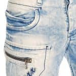 Spodnie Jeans CIPO BAXX Zamki Light