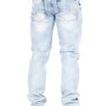 Spodnie Cipo Baxx Jeansy Jasne Przecierane IceBlue