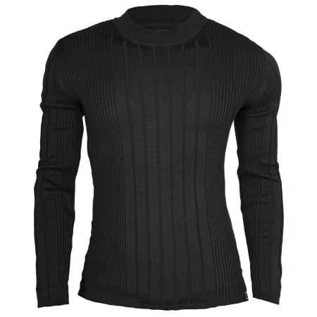 Cipo Baxx Sweter Męski Delikatny Slim Elegance