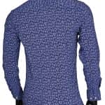 Koszula Męska Casual Bawełniana Slimfit Codzienna Navy 2 - obrazek 5