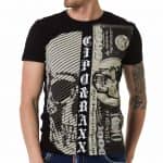 T-shirt Cipo Baxx Koszulka Skull Dollars Dżety ct688