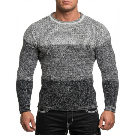 Sweter Męski Carisma Cieniowany Regular