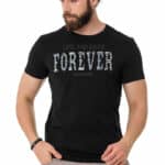 T-shirt Cipo Baxx Koszulka Męska Bawełniana Elastyczna Forever ct736 - obrazek 3