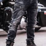 Spodnie Jeans Cipo Baxx Jeansy Przecierane Zamki Regular Przeszycia cd296 - obrazek 10