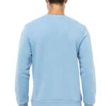 Ciepła Bluza Męska Cipo Baxx Klasyczna Elegance Premium Bawełna blue cl558 - obrazek 4