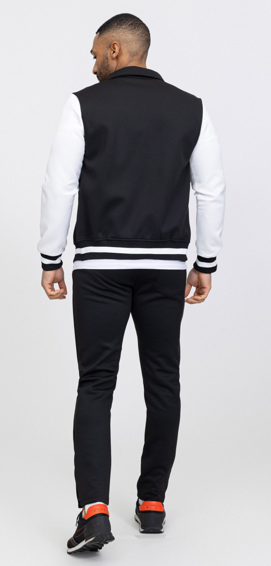 Dres Komplet Bluza Kurtka Bejsbolówka + Spodnie Dresowe Zayne Paris 670 - obrazek 5