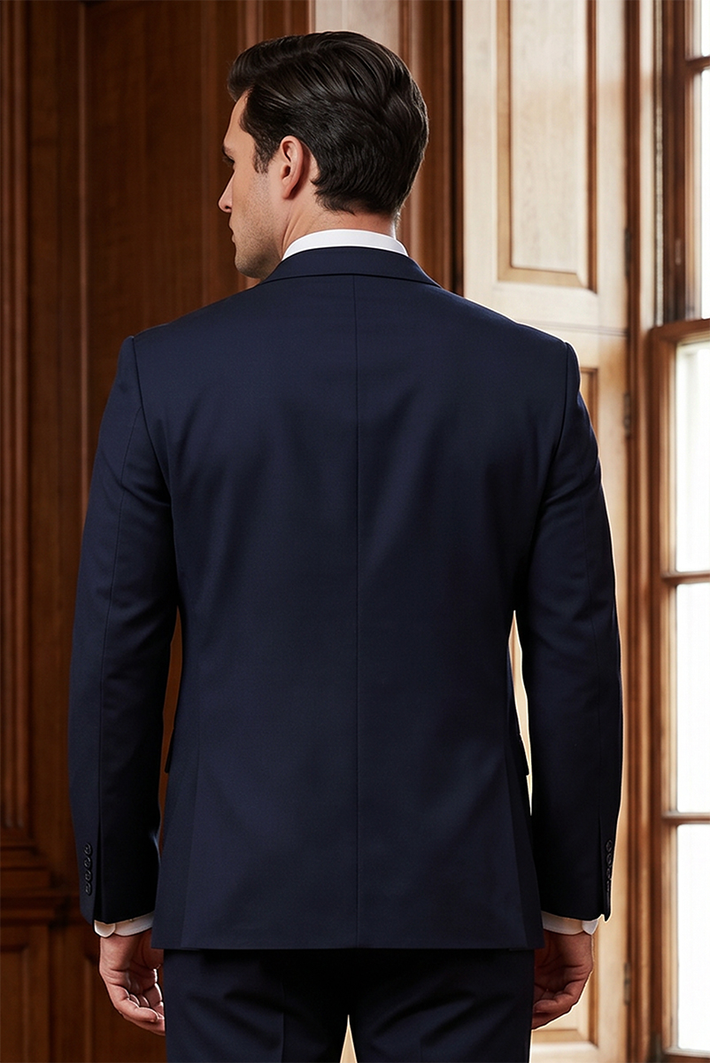 Marynarka Męska Biznesowa Klasyczna Wizytowa Elegancka Casual 30113 - obrazek 5